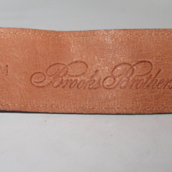 New w Tag Old Stock Brooks Brothers Genuine Alligator Crocodile Belt M main image 9